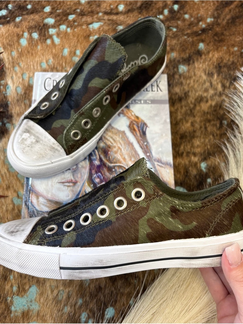 Naughty Monkey Camo Sneaker (NEW)